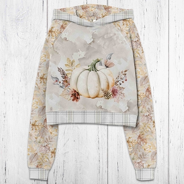 Softly Falling Pumpkin Panel